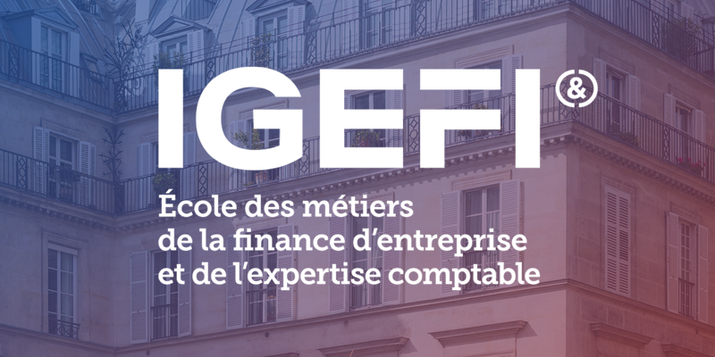IGEFI école des métiers de la finance d'entreprise et de l'expertise compatble - New Generation Of Studies in France
